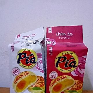 Bánh pía tươi Thiên Sa số 7- Đậu xanh sầu riêng trứng muối - 280g