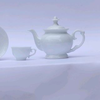 bộ ấm chén bộ trà in logo giá rẻ bộ cát tường trắng
