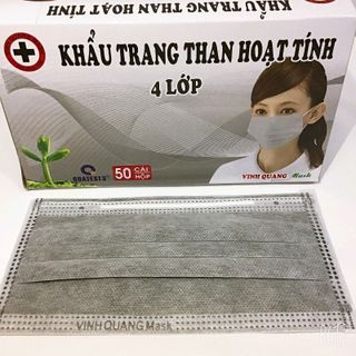 khẩu trang y tế xám 4 lớp giá sỉ