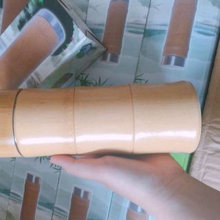 bình giữ nhiệt vỏ tre có khấc