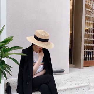 Set quần áo vest đen dài tay hàng TK cao cấp