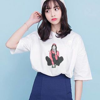 Áo thun in hình siêu cute