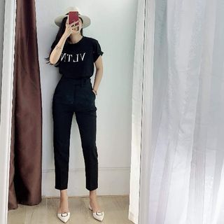 QUẦN BAGGY ĐAI VẢI VITEX Siêu Sang Chảnh