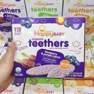 BÁNH ĂN DẶM HỮU CƠ HAPPY BABY TEETHERS