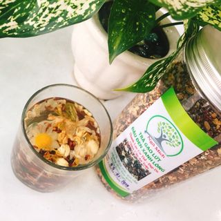 Trà gạo lứtđậu đen xanh lòng mix thảo mộc