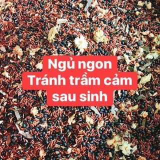 Trà gạo lứt đậu đen xanh lòng NM