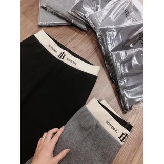 Quần LEGGING Tăm Cạp Cao thun co giãn