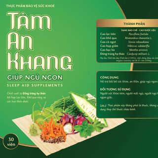 Viên uống ngủ ngon Tâm An Khang