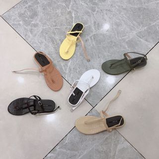 Giày sandal da ran