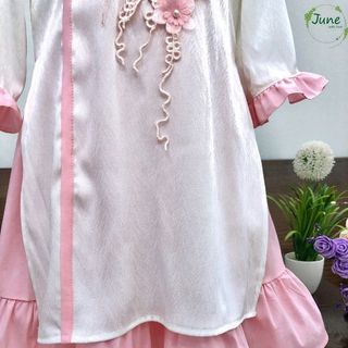 SÉT ÁO DÀI CÁCH TÂN BÉ GÁI LỤA