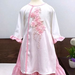 SÉT ÁO DÀI CÁCH TÂN BÉ GÁI LỤA