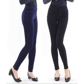 Quần GIẢ JEAN vải 2 da CAO CẤP
