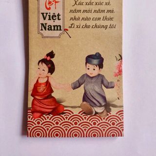 Bao lì xì giấy kraft
