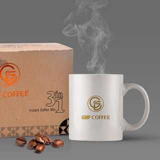 Hộp Cà Phê Hòa Tan GBF COFFEE 3 Trong 1 16g x 20 gói
