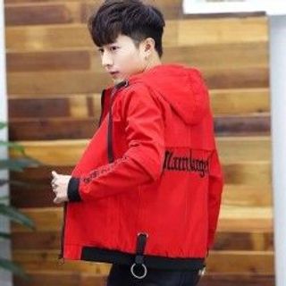 Áo khoác dù nam gắn khoen