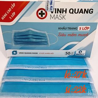 khẩu trang y tế 4 lớp xanh giá sỉ