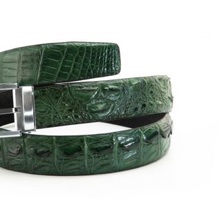 Thắt lưng da cá sấu thật - Size 40 nối