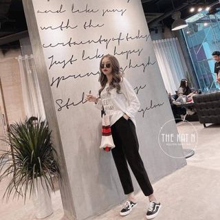 Áo dáng rộng 2 màu