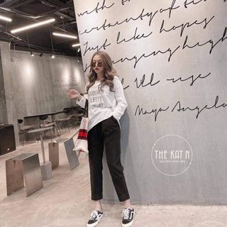 Áo dáng rộng 2 màu