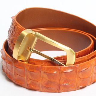 Thắt lưng da cá sấu thật - Size 32 nối