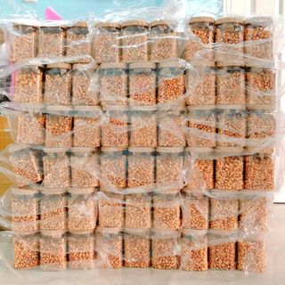 Bắp rang tỏi ớt nhà làm