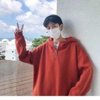 Áo hoodie nam nữa dây kéo