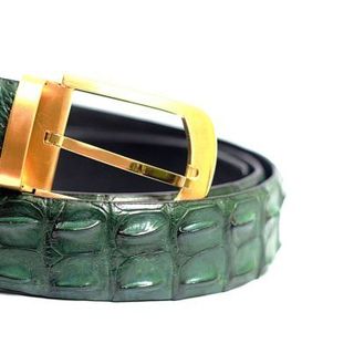 Thắt lưng da cá sấu thật - Size 35 nối