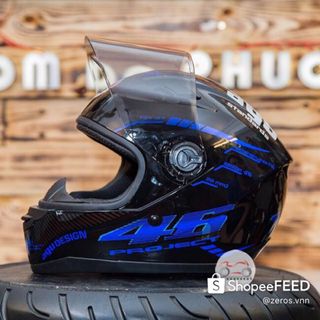 Nón bảo hiểm full face có kính