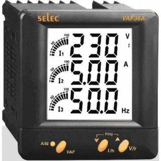 Đồng hồ đo điện ápdòng điện và tần số VAF36A