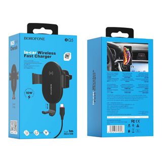 BOROFONE Sạc Không Dây Kiêm Giá Đỡ cho Ô Tô BQ5 5W/75W/10W