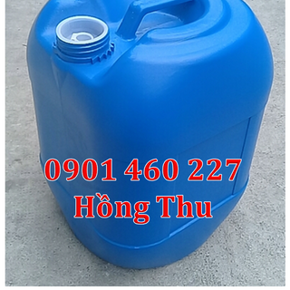 Thùng nhựa xanh 30 lít can nhựa xanh 25 lít đựng hóa chất can vuông trắng 20 lít đựng hóa chất tại TPHCM