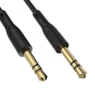 Cáp Audio AUX BOROFONE BL1 Chuyển Jack 35mm sang Jack 35 mm 1m truyền tải dữ liệu cao