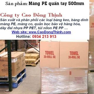 Màng PE màng quấn pallet màng bọc hàng hóa giá sỉ toàn quốc