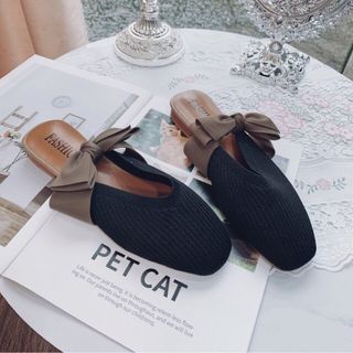 Dép dục nơ thun