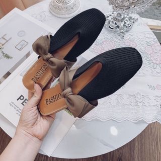 Dép dục nơ thun