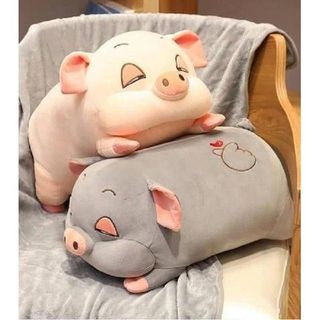 Gối Ôm 3 in 1 Hình Con Lợn