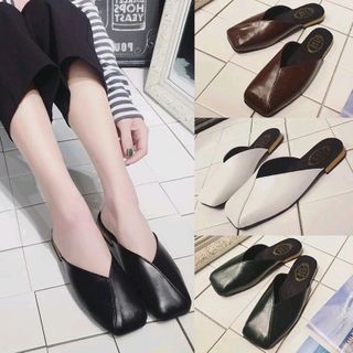 GIẦY DA NỮ MŨI VƯƠNG CHUYÊN SỈ MIỀN BẮC
