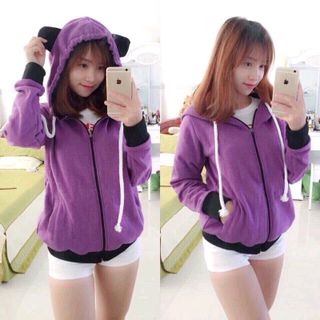 áo khoác nỉ nữ