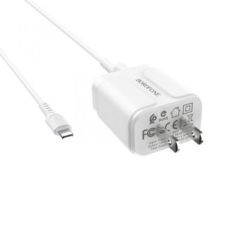 Bộ Cóc Cáp Sạc Nhanh BOROFONE BA37 2 cổng USB Cáp Lightning chuẩn US