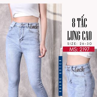Quần jean nữ 8t cao cấp Anfa