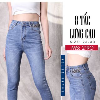 Quần jean nữ 8t cao cấp Anfa