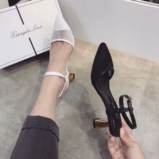 Giày sandal cao gót kiểu