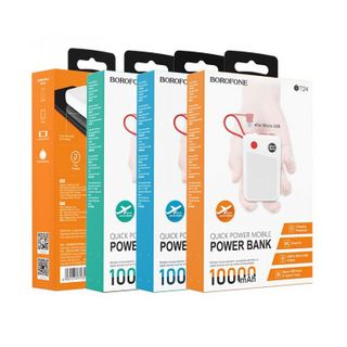 Pin Sạc Dự Phòng BOROFONE BT24 10000mah 2 cổng sạc 2A