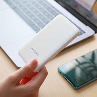 Pin Sạc Dự Phòng BOROFONE BT26 4000mah Cổng vào Micro USB / USB C 2 cổng sạc ra 1A Đèn Led hiển thị dung lượng pin