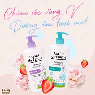 Gel hữu cơ vệ sinh vùng kín khử mùi kháng viêm Corine De Farm