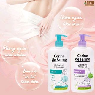 Gel hữu cơ vệ sinh vùng kín khử mùi kháng viêm Corine De Farm