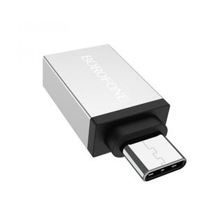 Đầu Cáp Chuyển OTG BOROFONE BV3 USB-A Sang Type-C USB 30