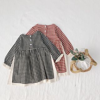 Đầm cotton cho bé gái từ 1-6 tuổi