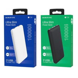 Pin Sạc Dự Phòng BOROFONE BT28 10000mah Cổng vào Micro USB / USB C 2 Cổng ra 2A
