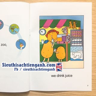 Bộ sách Potato Pals 12 cuốn có audio